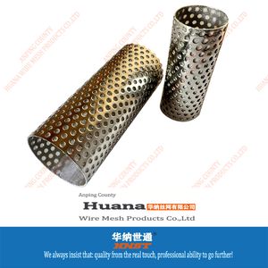 904L 316L 304L 304 Stainless Steel Mesh Screen Filter Perforated Pipe
