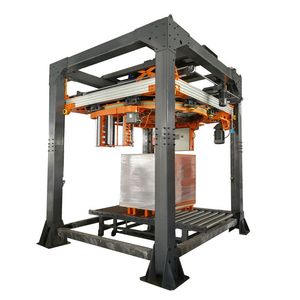 Electric Gantry Cantilever Wrapping Machine for Plastic Packaging of Cola Bottles
