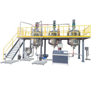 Simple Ink Manufacturing Equipment Paint Production Line Water-Based Paint Making Machine