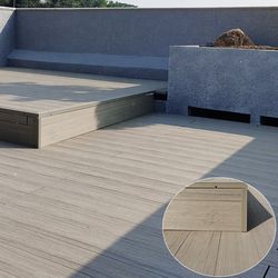 100% Waterproof Composite Decking for Outdoor Living Spaces
