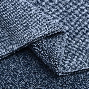 Wholesale 82% Polyester 18% Polyamide Microfiber Terry Towel Fabric Roll Durable Glass Cloth Texture