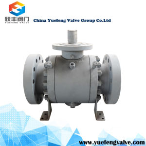 API 6D 3PC Flange Forged Full Bore Trunnion Ball Valve