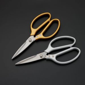 Multi-Functional High Quality Scissors with Soft Plastic Handle