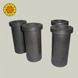 High Pure Good Induction Graphite Ceramic Crucible for Gold Silver Melting