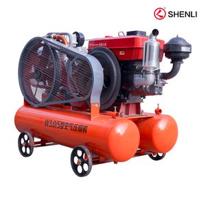 Heavy Duty 3.0/5 Twin Tank Air Compressor Oil-Free Silent