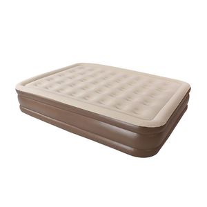 Camping Mat Custom Flocking Inflatable Air Mattress Couple Sporting Inflatable Air Mattress