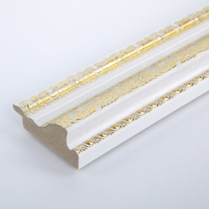 Custom Different Size Polystyrene Ceiling Interior Decorative Moulding PS Frame Cornice