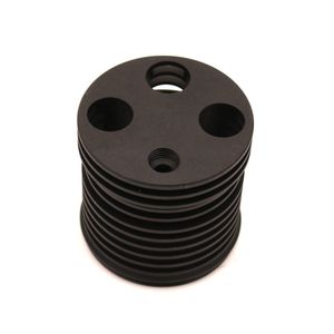 Precision OEM Custom 5 Axis CNC Machining Parts CNC Aluminum Threaded Fastener LED Light Parts