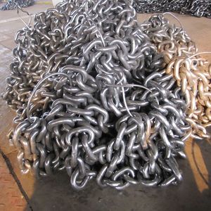 OEM ODM Custom Solid Color Welded Steel Mining Chain