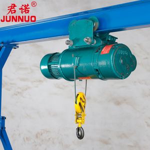 6m 9m 12m 30m Lifting Equipment 1t 2t 3t 5t 10t CD1/MD1 Electric Hoist Wire Rope Electric Rope Hoist Without Electric Trolley