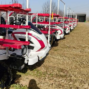 Used Automatic Rice Transplanting Planting Machine Ym 6 Rows Yr60d Used Paddy Rice Transplanters Machine for Sale