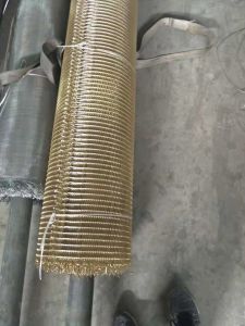 Architectural Decorative Stainless Steel Lock Crimped Woven Metal Wire Cable Mesh