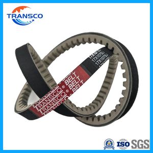 Moto Parts Industrial Toothed Raw Edge Cogged Timing Belt Rubber Ribbed V Transmission Wrapped Wedge V Belt Drive Belt Motorcycle Belt for Toyota Auto Parts