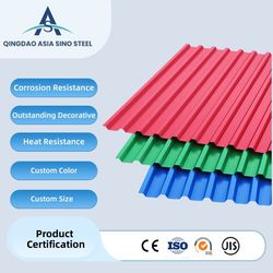 PPGI Zinc Z150 Metal Material Color Coated Corrugated Roofing Steel Sheet