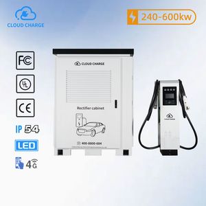 Commercial DC Split EV Charger Floor-Mounted Fast Charging Station