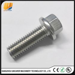 Stainless Steel 316 Flange M10-1.5 X 30mm Bolt