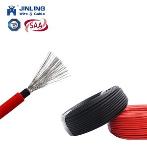 Solar Cable H1z2z2-K Flame Retardant XLPE Insulated Flexible 4mm2 Photovoltaic Cable