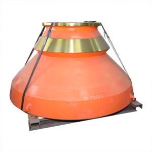 Mantle Bowl Liner Concave Cone Crusher Wear Liner Manganese Casting Spare Parts