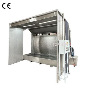 Ailin Environmentally Friendly Water Curtain Industrial Curtain Spray Cabinet Booth Paint Mist Purification Equipment