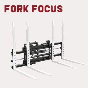 Genuine Forklift Attachment Single-Double Pallet Handler Top Quality Forklift Forkfocus