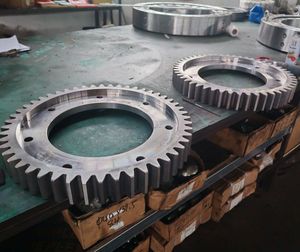 High-Quality Alloy Steel Bevel Gear for Marine Crane