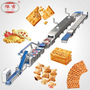 High Quality Automatic Biscuit Production Line Sandwich Biscuit Machine Support Customized