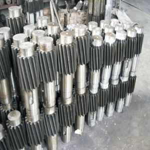Custom Casting High Quality Heavy Duty Double Helical Gear Shaft