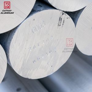 6063 Aluminum Round Rod for Window Frames Door Fabrication Projects with Smooth Surface Finish