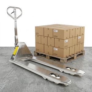 Food Grade Stainless Steel Hydraulic Pallet Truck for Food Factory