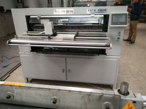 Automatic Knife Pleating Pleated Non Woven Paper Curtain Blinds Machine