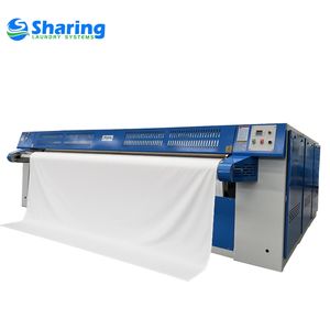 Energy Saving Double Roller Flatwork Ironer -Industrial Bedsheets Laundry Ironing Machine