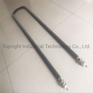 5kw Stainless Steel Electric Finned Tubular Air Heater for Load Bank