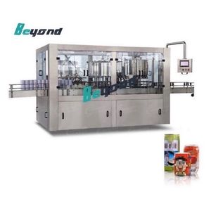 Good Quality Fully Automatic Beer Liquor Liquid Can Filling Capping and Sealing Machine with Good Price