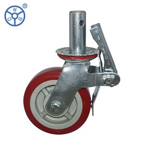 6 and 8 Inch PVC Scaffloding Caster Industry Wheel