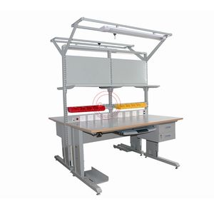 Detall Adjustable Height ESD Workbench for Industrial Factory