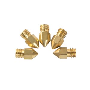Wholesale 3D Printer Spare Parts 3D Printer Accessories Brass Nozzle for 3D Printer