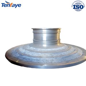 Custom Steel Casting Ball Mill Head End Cover for Cement Plant End Cap Mining Mill Parts Manufacturer China