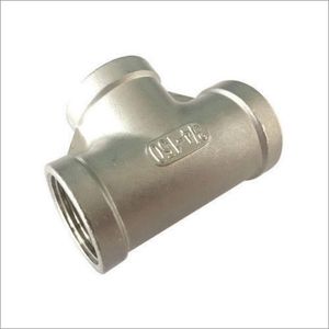 High Qualtiy 304/316 Stainless Steel Pipe Fitting Tee