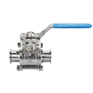 SS316 Stainless Steel Tri-Clamp Ball Valve for Food Processing