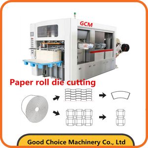 Paper Roll Die Cutting Machine Industrial