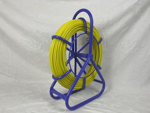 9mm*300m Fiberglass Cable Snake Push Rod Wire Cable Running Duct Rodder