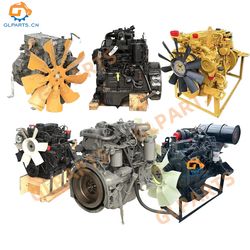 Glparts Used Rebuilt Complete Diesel Engine 6wg1 6bt C6.4 C7 C18 C6.6 4HK1 4hg1 4hf1 for Construction Machinery Parts