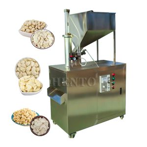 Electric Nut Slicing Machine / Cashew Peanut Almond Slicing Cutting Machine