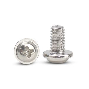 Premium Carbon Steel Round Head Screws for Multiple Applications