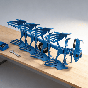 Farm Machines Three Point Mounted Full Suspension Hydraulic Ploughing Machine for Deep Plowing
