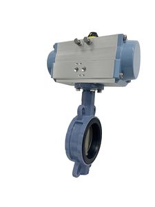 ODM/OEM Regulating Cast-Iron Pneumatic Butterfly Valve for Pipeline Media Shut-off & Regulation