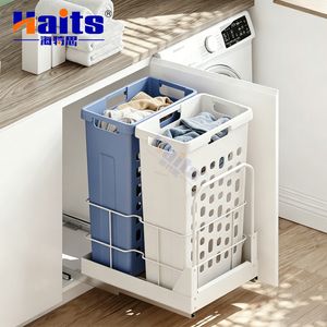 Full Extension Under Cabinet Pull-out Laundry Storage Basket