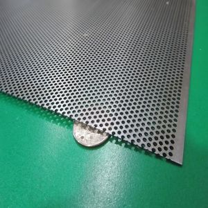 Stainless Steel 304 Micro Perforated Metal Sheet 0.3mm Hole Diameter for Precision Filtration and Separation