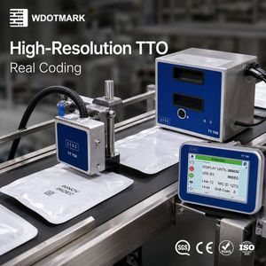 New Original Linx Tt500 32mm Qr Date Coding Machine Tto Printer for Packaging Stamp Code and Plastic Bag/Film