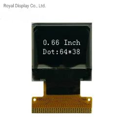 0.66'' 64*48 Monochrome Micro I2c OLED Display